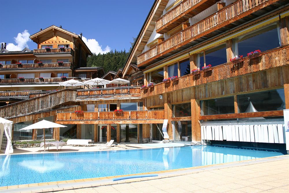 Hostellerie Du Pas De L'Ours "Relais Et Chateaux" Crans-Montana Exterior foto