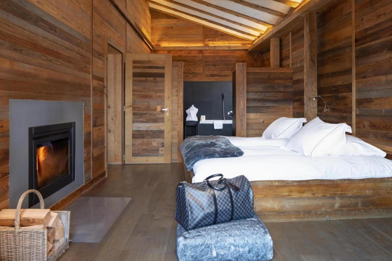 Hostellerie Du Pas De L'Ours "Relais Et Chateaux" Crans-Montana Exterior foto