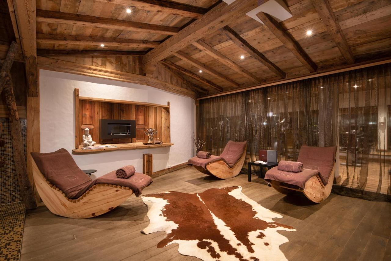 Hostellerie Du Pas De L'Ours "Relais Et Chateaux" Crans-Montana Exterior foto